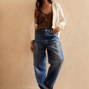 Banana Republic Soft White Cardigan